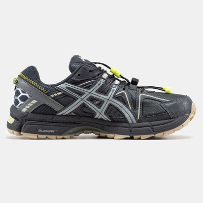 Кросівки Asics Gel-Kahana 8 Black Grey Lime (Чорний) - фото 4 