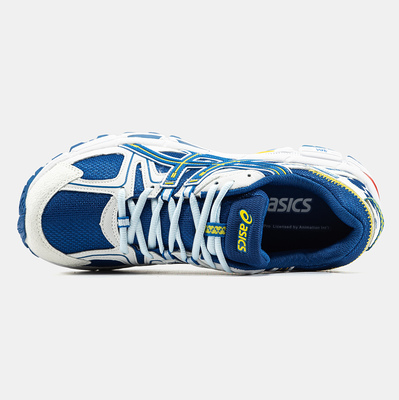 Кроссовки Asics Gel-Kahana 8 White Royal Blue (Белый) - фото 3 