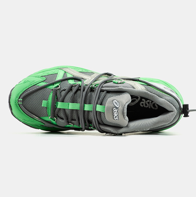 Кроссовки Asics Gel-Kahana TR V2 Grey Green Black (Зеленый) - фото 3 
