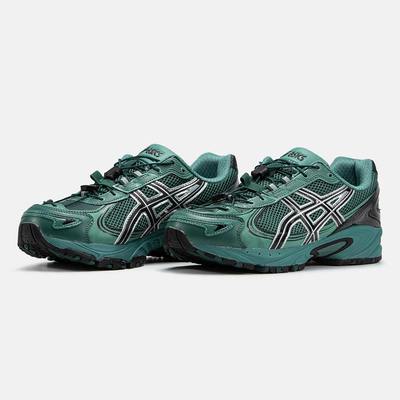 Кроссовки Asics Gel-Kahana TR V4 Green Black Silver (Зеленый) - фото 2 