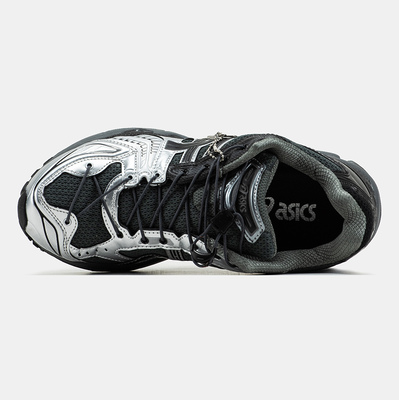 Кросівки Asics Gel-Kayano 14 Black Silver (Чорний) - фото 3 