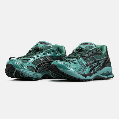 Кроссовки Asics Gel-Kayano 14 Green Black (Зеленый) - фото 2 