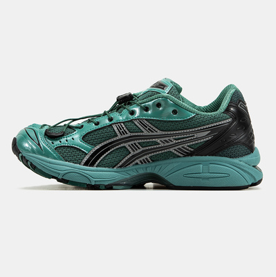 Кроссовки Asics Gel-Kayano 14 Green Black (Зеленый) - фото 4 
