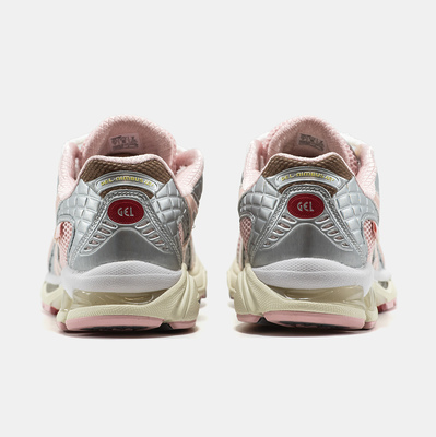 Кросівки Asics Gel-Nimbus 10.1 Silver Pink Milk (Сірий) - фото 5 