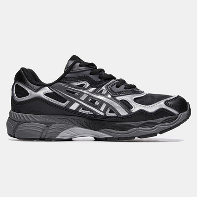 Кроссовки Asics Gel NYC Black Graphite Grey (Черный) - фото 5 