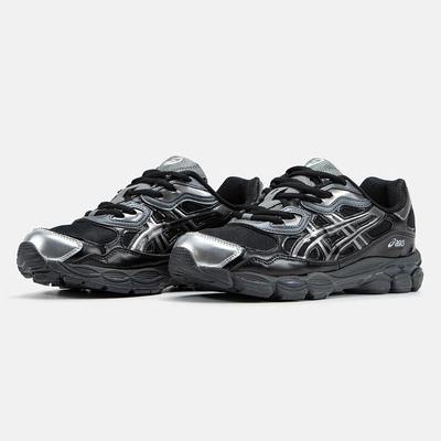 Кросівки Asics Gel-NYC Black Silver Reflective (Чорний) - фото 2 
