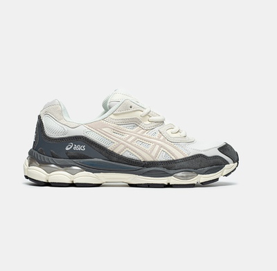 Кроссовки Asics Gel-NYC Cream Grey Black (Бежевый) - фото 3 