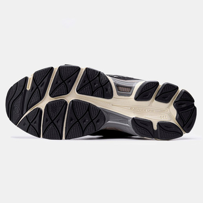 Кроссовки Asics Gel NYC Oatmeal Obsidian Grey (Черный) - фото 6 