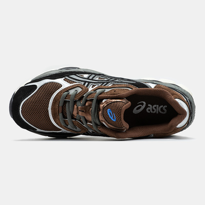 Кроссовки Asics Gel-NYC Reddish Brown Steeple Grey 1203A383-200 (Коричневый) - фото 3 