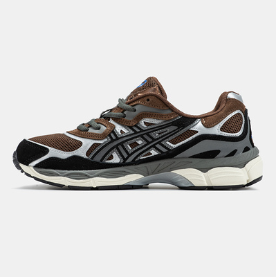 Кроссовки Asics Gel-NYC Reddish Brown Steeple Grey 1203A383-200 (Коричневый) - фото 4 