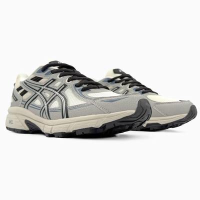 Кроссовки Asics Gel-Venture 6 White Grey Black (Белый) - фото 2 