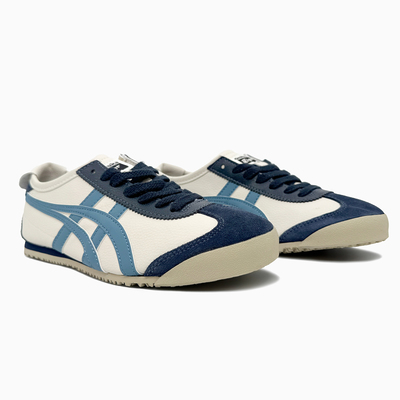 Кеди Asics Onitsuka Tiger Mexico Beige Blue (Бежевий) - фото 2 