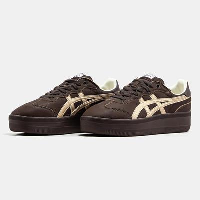 Кеды Asics Onitsuka Tiger Tokuten Dark Brown Beige (Коричневый) - фото 2 
