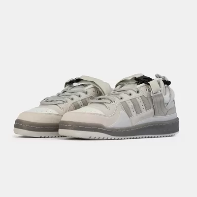 Кроссовки Bad Bunny x Adidas Forum Buckle Low Clay Gray (Черный) - фото 2 