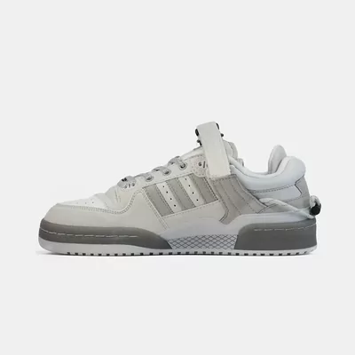 Кроссовки Bad Bunny x Adidas Forum Buckle Low Clay Gray (Черный) - фото 3 