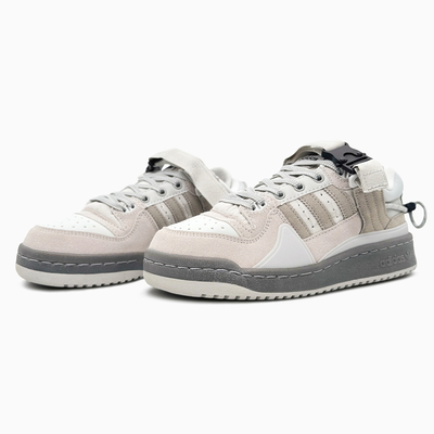 Кросівки Bad Bunny x Adidas Forum Buckle Low Clay Gray (Чорний) - фото 2 