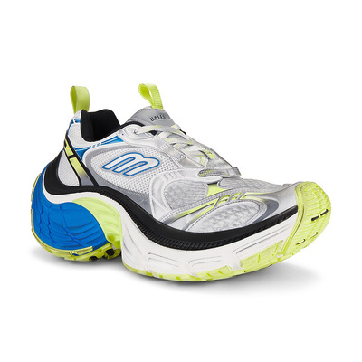 Кроссовки Balenciaga 10XL White Fluo Yellow Blue 792779 W2MV2 9741 (Синий) - фото 2 