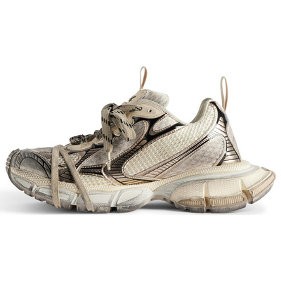 Кросівки Balenciaga 3XL 'Beige Mesh and Polyurethane' 734734W3XL59110 (Бежевий) - фото 3 