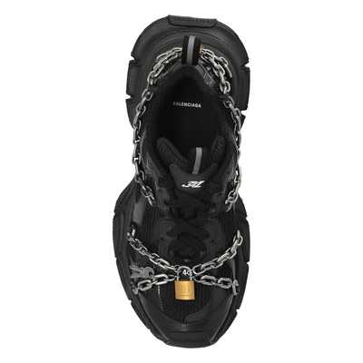 Кроссовки Balenciaga 3XL Chain Black 825622 W3XPL 1882 (Черный) - фото 4 