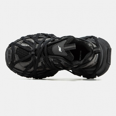 Кроссовки Balenciaga 3XL Extreme Lace Black (Черный) - фото 3 