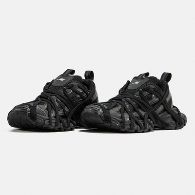 Кроссовки Balenciaga 3XL Extreme Lace Black (Черный) - фото 2 