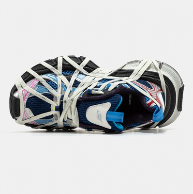 Кроссовки Balenciaga 3XL Extreme Lace Blue / Multicolor (Синий) - фото 3 