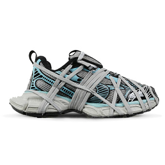 Кросівки Balenciaga 3XL Extreme Lace Grey Blue