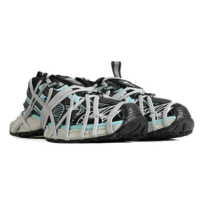 Кроссовки Balenciaga 3XL Extreme Lace Grey Blue (Голубой) - фото 2 