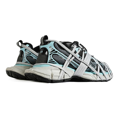 Кроссовки Balenciaga 3XL Extreme Lace Grey Blue (Голубой) - фото 3 