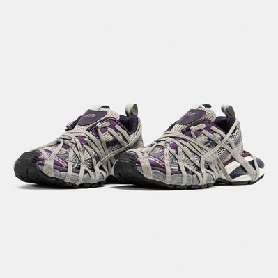 Кроссовки Balenciaga 3XL Extreme Lace Grey Purple (Фиолетовый) - фото 2 