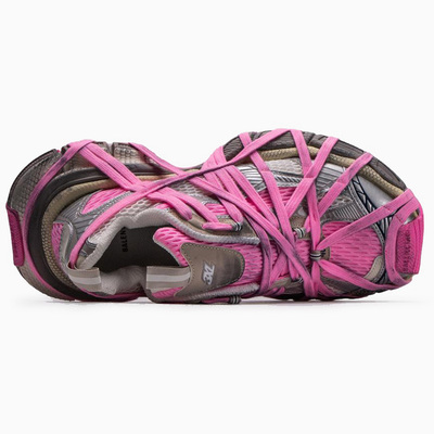 Кросівки Balenciaga 3XL Extreme Lace Pink Silver (Рожевий) - фото 3 