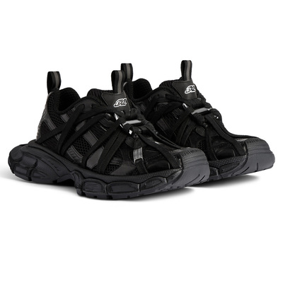 Кросівки Balenciaga 3xl Extreme Laces B 'Black' 825601W3XCH1000 (Чорний) - фото 2 