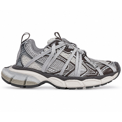 Кросівки Balenciaga 3XL Extreme Laces B Grey Brown (Сірий) - фото 1 Keedy