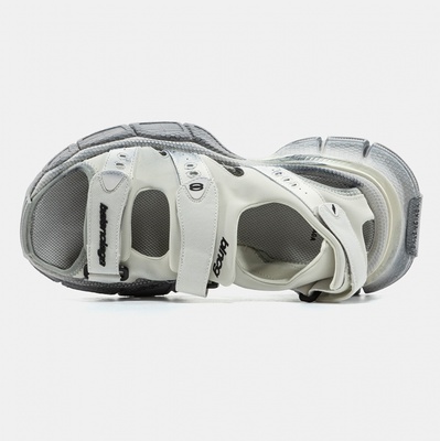 Шльопанці Balenciaga 3XL Sandals White Grey 786956W3XLT9191 (Білий) - фото 3 