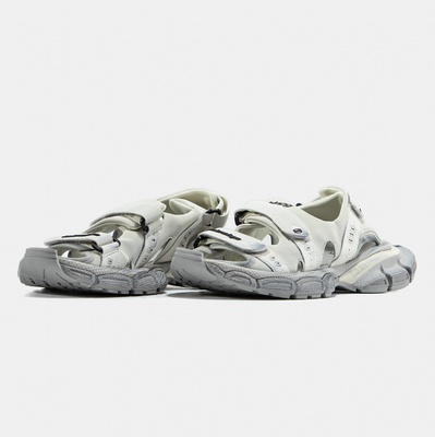 Шльопанці Balenciaga 3XL Sandals White Grey 786956W3XLT9191 (Білий) - фото 2 