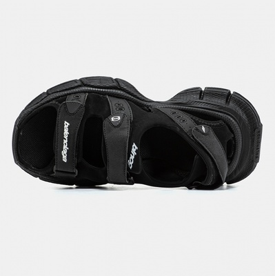 Шльопанці Balenciaga 3XL Sandals Black (Чорний) - фото 3 