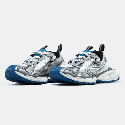 Кросівки Balenciaga 3XL Silver Blue 734734-W3XL5-1214 (Сірий) - фото 2 