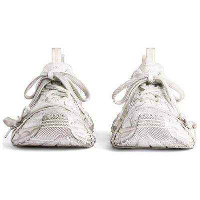 Кроссовки Balenciaga 3XL Sneaker 'Worn-Out - White' 734731-W3XL1-9000 (Голубой) - фото 4 