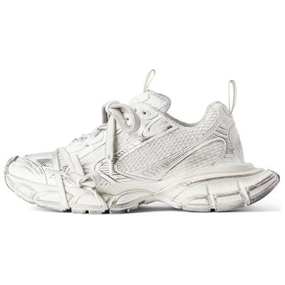 Кроссовки Balenciaga 3XL Sneaker 'Worn-Out - White' 734731-W3XL1-9000 (Голубой) - фото 3 