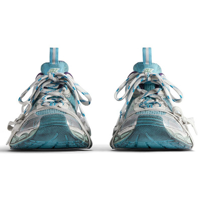 Кросівки Balenciaga 3XL Sneaker 'Worn-Out - White Light Blue' 734731W3XL54095 (Блакитний) - фото 3 