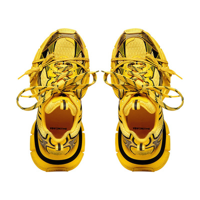 Кросівки Balenciaga 3XL 'Worn-Out - Yellow Black' 734734-W3XL2-7010 (Жовтий) - фото 6 