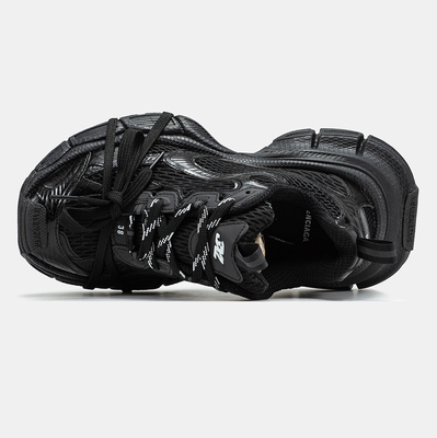 Кросівки Balenciaga 3XL Triple Black (Чорний) - фото 3 