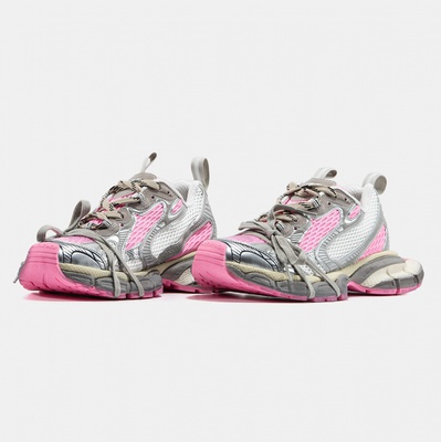 Кросівки Balenciaga 3XL White Grey Pink 734731W3XL59050 (Рожевий) - фото 2 