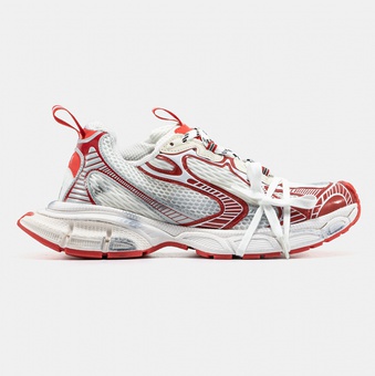 Кросівки Balenciaga 3XL White Red Silver