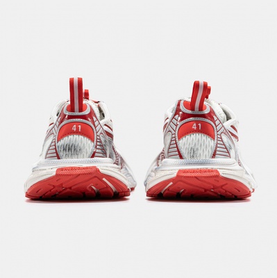 Кросівки Balenciaga 3XL White Red Silver (Червоний) - фото 4 