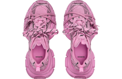 Кроссовки Balenciaga 3XL WMNS 'Pink' (Розовый) - фото 6 