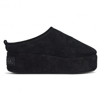 Зимняя обувь Balenciaga Alaska Soft Mule in Black