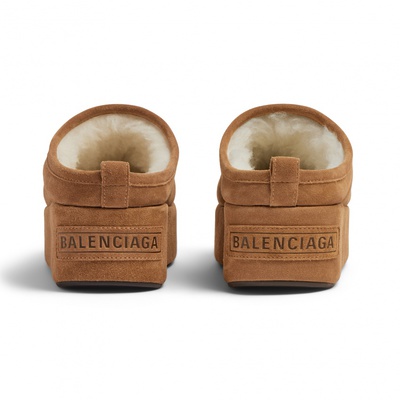 Мюлі Balenciaga Alaska Soft Mule in Brown 825258WBFC12200 (Коричневий) - фото 3 