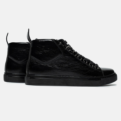 Кросівки Balenciaga Arena High Black (Чорний) - фото 4 