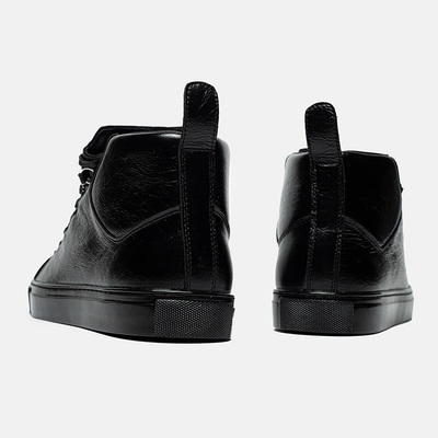 Кросівки Balenciaga Arena High Black (Чорний) - фото 5 